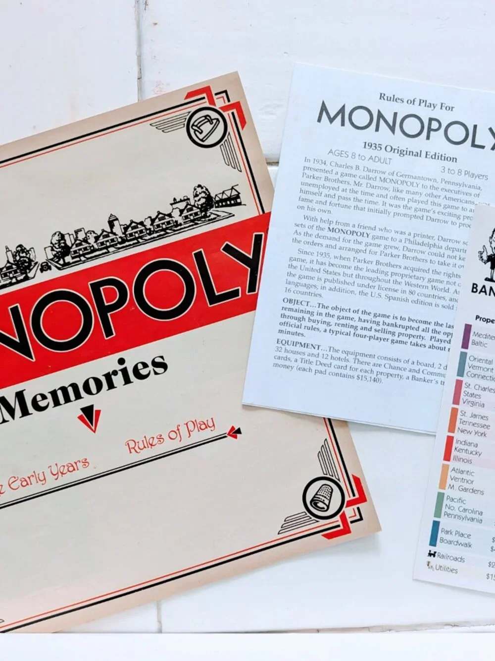 2006 Monopoly 1935 Classic Edition Reproduction Parker Brothers Hasbro Complete